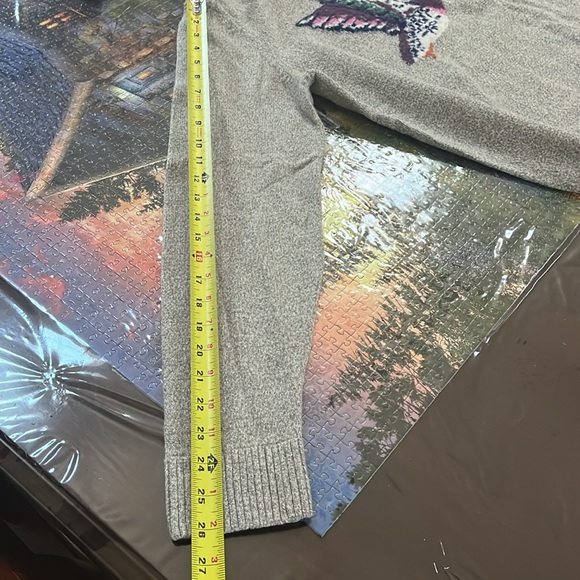 Abercrombie & Fitch Duck Design Wool Blend Crewneck Sweater Size M - Picture 10 of 10